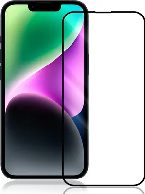 A screen protector is shown next to a smartphone.
