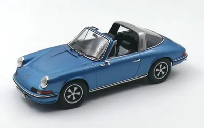 Produktbild von NOREV 1:18 Porsche 911 S 2.4 Targa (1973) - blue met.