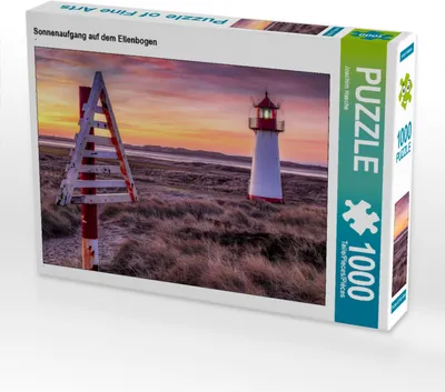 Produktbild von CALVENDO Puzzle Sonnenaufgang auf dem Ellenbogen | 1000 Teile Lege-Größe 64x48cm Foto-Puzzle für glückliche Stunden
