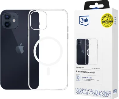 Produktbild von 3mk Schutzhülle Clear MagCase mit MagSafe Cover für Apple iPhone 12/12 Pro transparent  Backcover