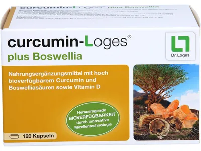 Immagine prodotto di curcumina-Loges più Boswellia capsule, 120 capsule, 120 capsule