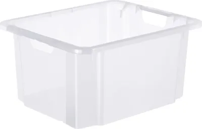 Produktbild von Drehstapelbox 46 l REVERSO, Farbe:Transparent