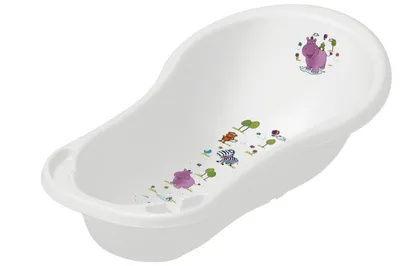 Image de Keeeper Baignoire bébé Hippo 100 cm - Blanc