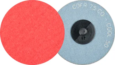 Produktbild von PFERD TOOLS COMBIDISC Keramikkorn Mini-Fiberscheibe CDFR Ø 75 mm CO-COOL50 für Stahl und Edelstahl