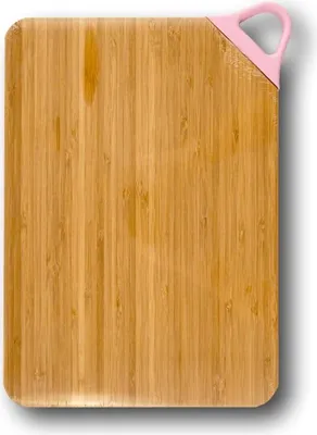 Produktbild von SC Bambuskunst Schneidebrett m. Griff 340×240×17(mm)