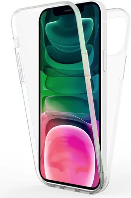 Obrázek produktu pro NALIA Clear 360° ochranné pouzdro pro iPhone 13 Pro, kompletní ochrana transparentní proti žluté průhledné robustní, tvrdé pouzdro a silikonový a ochranný kryt displeje