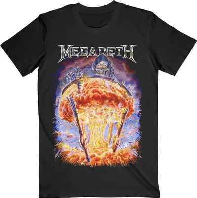 Produktbild von Megadeth - "Countdown to Extinction" T-Shirt für Herren/Damen Uni RO523 (XL) (Schwarz)