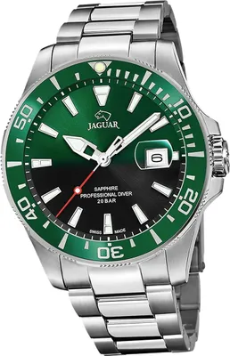 Produktbild von Jaguar Edelstahl Herren Uhr Analog Luxus silber Pro Diver D2UJ860/6