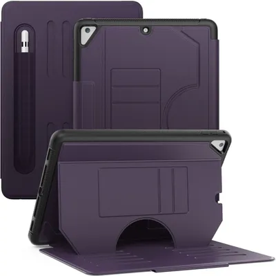Produktbild von Mobigear Magnetic Folio iPad Air 2 (2014) Hülle Klapphülle + Stifthalter - Lila
