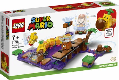 Produktbild von LEGO Super Mario 71383 - Trujące bagno Wigglera - zestaw rozszerzający