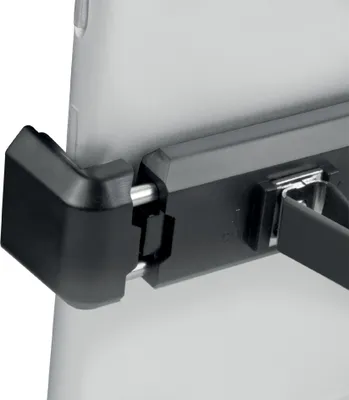 Produktbild von LogiLink USB-KFZ-Ladegerät & Smartphone-Halter schwarz