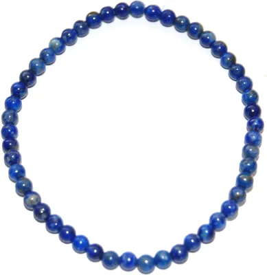 Produktbild von Edelstein-Armband Lapis Lazuli, Kugeln, Ø 4 mm