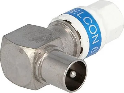 Immagine prodotto di Cabelcon 90-IECM-56 5.1 Spina angolare coassiale autoinstallante