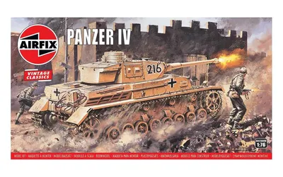Obrázok produktu pre Airfix A02308V, Tank model, Montážna sada, 1:76, Panzer IV F1/F2, Akékoľvek pohlavie, 101 kusov