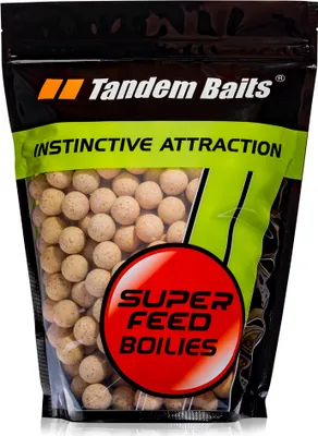 Produktbild von Tandem Baits Coco Vanilla Karpfen-Boilies, Leckere Boilies für Karpfen Angeln ohne Mühe, Köder zum Große-Fische-Angeln, Karpfenzubehör für Profis & Hobby-Angler 18 mm 1 kg