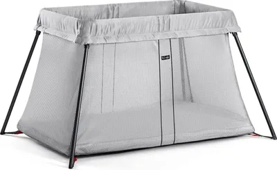 Image de Lit de voyage Light BABYBJÖRN - Argent