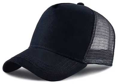 Immagine prodotto di Cappello da baseball con visiera, stile trucker, regolabile, con 5 pannelli