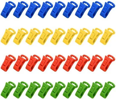 Immagine prodotto di Set di mollette per calzini, 36 pezzi, colori chiari, resistenti