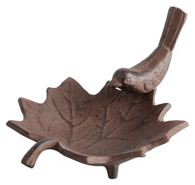 Produktbild von Vogeltranke/Futterstelle - Schale - Gusseisen - 20 x 16 cm