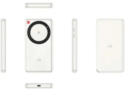 Produktbild von ZTE U30 AIR, Wi-Fi 5 (802.11ac), Dual-Band (2,4 GHz/5 GHz), Weiß, Tragbarer Router