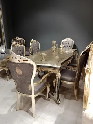 Produktbild von Modernes Esszimmer Möbel n Esstisch + 6x Stühle Tisch Stühle