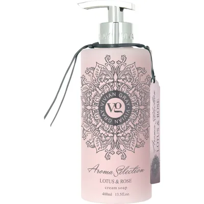 Produktbild von VIVIAN GRAY 2010 Seifenspender mit Creme-Seife Aroma Selection Lotus & Rose, rosa (400 ml)