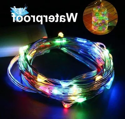 Immagine prodotto di Ghirlanda luminosa a LED alimentata a batteria, 2 m, 20 LED colorati