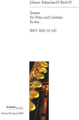 Produktbild von Sonate Es-Dur BWV1031für Flöte und Cembalo