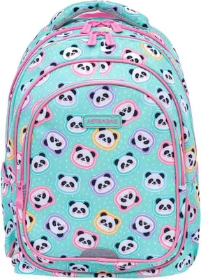 Immagine prodotto di Zaino scuola AstraBAG MINTY PANDAS, AB300, 502025011