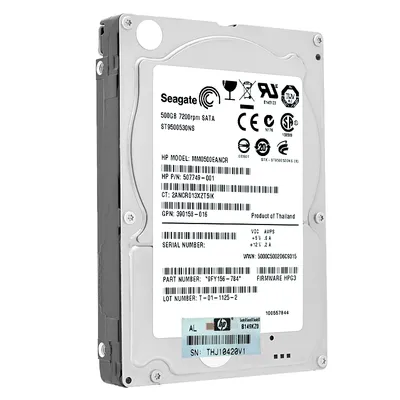 Produktbild von HP Enterprise 500 GB 7,2 K 2,5, MM0500EANCR