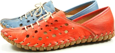 Produktbild von Gemini 031210-02 Schuhe Damen Halbschuhe Ballerinas Schnürschuhe, Größe:40 EU, Farbe:Blau