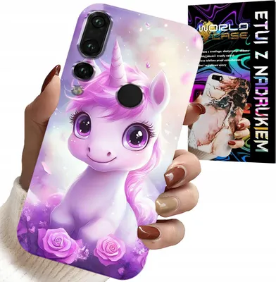 Zdjęcie produktu dla Etui Do Huawei P20 Pro - Słodki Jednorożec, Wzory Dla Dzieci Case