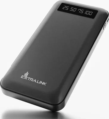 Image de Banque d'énergie, USB-C, Extralink EPB-083 10 000mAh, noir