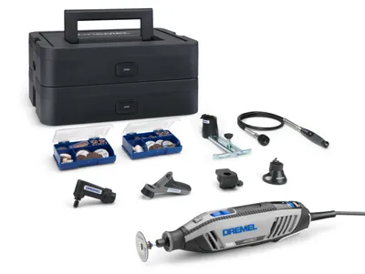 Image de Outil multi-usage (175W), 6 adaptations - DREMEL - avec 128 accessoires - F0134250JS