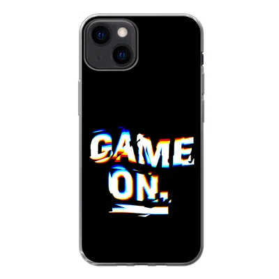 Produktbild von MuchoWow® Handyhülle Schutzhülle Hülle für iPhone 13 Spiele - Spiel - Zitat Silikon Softcase Handy Hülle - Karteninhaber