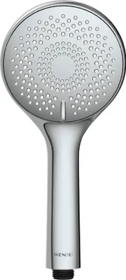 Produktbild von WENKO Duschkopf WATERSAVING Chrom Ø11cm Brausekopf Dusche Bad Regendusche