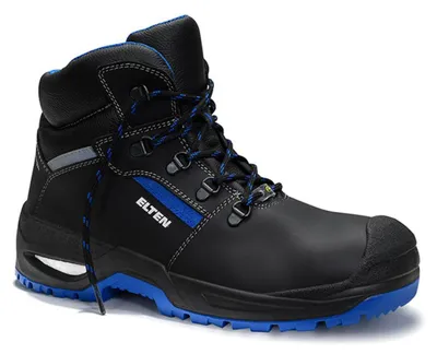 Produktbild von Sicherheitsschnürstiefel LEONARDO XXSG black-blue Mid ESD S3, Gr. 45 ELTEN 768711