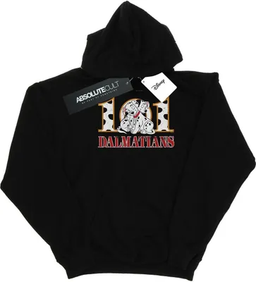 Produktbild von Disney - "101 Dalmatians" Kapuzenpullover für Damen BI5948 (S) (Schwarz)