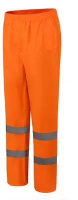 Image de Pantalon de pluie haute visibilité, imperméable, avec bandes réfléchissantes