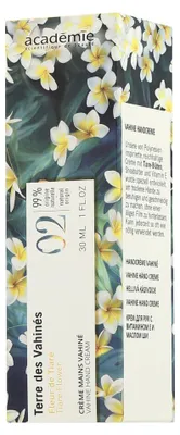 Produktbild von Académie Corps Terre des Vahinés Creme Mains Vahiné (30 ml)