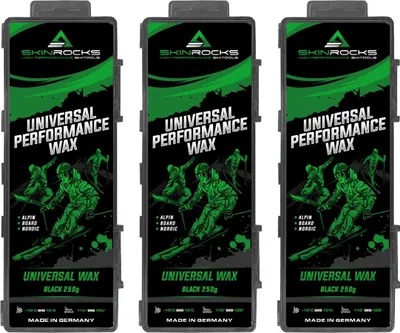 Image de SkinRocks Universal Ski Wax LL Snowboard Bügelwachs 750g black