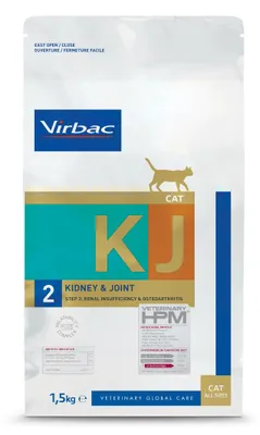 Produktbild von Virbac Cat Kidney & Joint 1,5kg Diätfuttermittel für Katzen mit Nierenerkrankungen