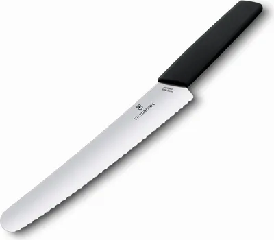Produktbild von Victorinox Swiss Modern Brotmesser Schwarz 22 cm