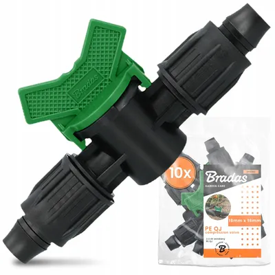 Produktbild von PE Einpressventil 16 mm für Tropfbewässerung 10 Stück