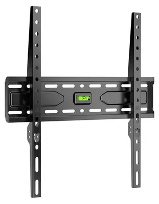 Immagine prodotto di Goobay 79755 Essential Supporto da parete per TV FIXED (L), nero - da 32 a 75 pollici (81–191 cm), max. 45 kg