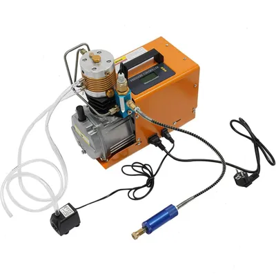 Produktbild von PCP Luftkompressor - Elektrische Hochdruckluftpumpe - 1800W Leistung - 30MPa 4500psi - 220V - Tragbar für Luftgewehr & Paintball