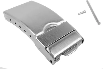 Produktbild von Minott | Sicherheitsschließe für Edelstahlband silberfarben 32557, Stegbreite:14mm