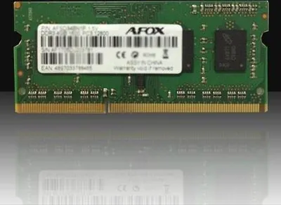 Image de AFOX AFSD38AK1P Module mémoire 8 Go 1 x 8 Go DDR3 1600 MHz (AFSD38AK1P)