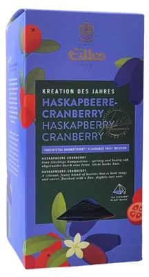 Produktbild von EILLES TEE Kreation des Jahres World Luxury Selection Haskapbeere-Cranberry, 20er Box