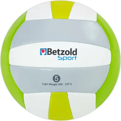Produktbild von Leichter Volleyball Größe 5, Umfang 65-67 cm, 200-220 g, handgenäht, für Schulsport und Training